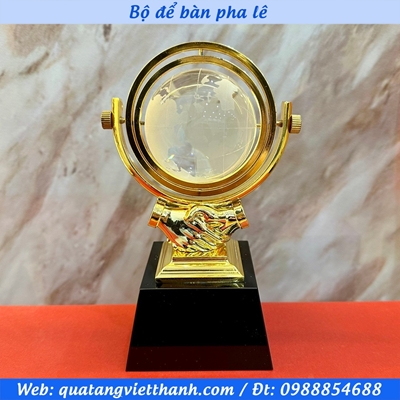 Bộ để bàn bắt tay đế đen