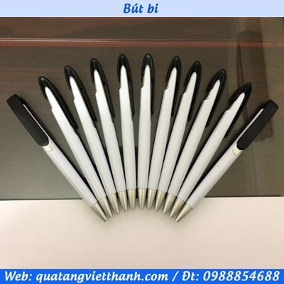 Bút bi VT1 trắng - đen