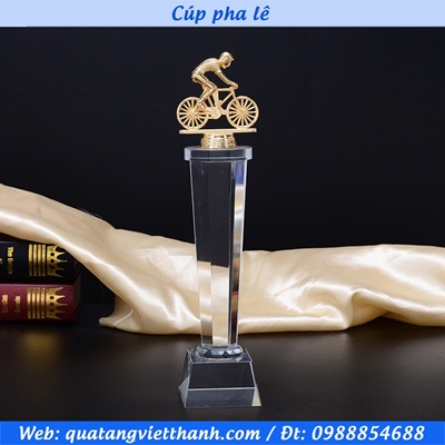 Cúp pha lê giải đua xe đạp