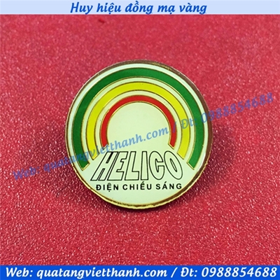 Huy hiệu đồng Helico