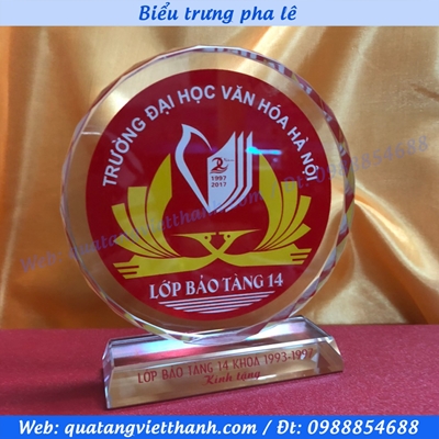 Biểu trưng pha lê hoa mặt trời