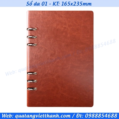 Sổ da VT1 - sổ còng