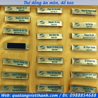 Thẻ đồng ăn mòn Viettel