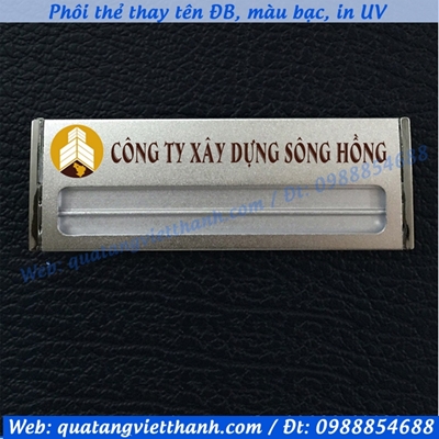 Thẻ thay tên ĐB3, bạc