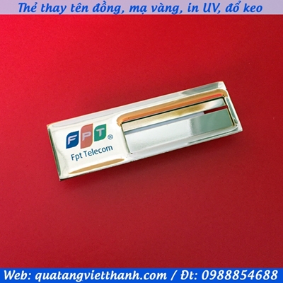 Thẻ thay tên đồng FPT