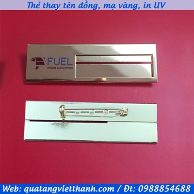 Thẻ thay tên đồng FUEL