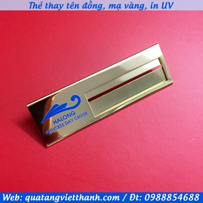 Thẻ thay tên đồng Ha Long