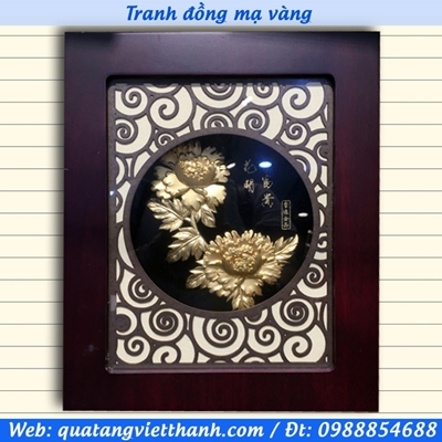 Tranh hoa cúc 01