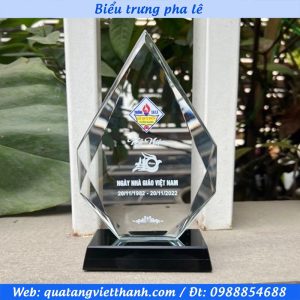 Biểu trưng pha lê (Mẫu giọt nước)