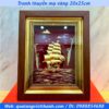 Tranh thuyền mạ vàng 20x25cm