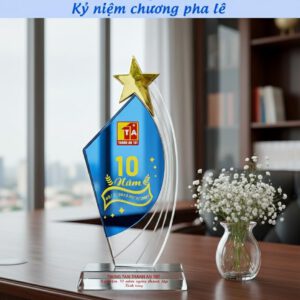 Biểu trưng pha lê Buồm sao xanh
