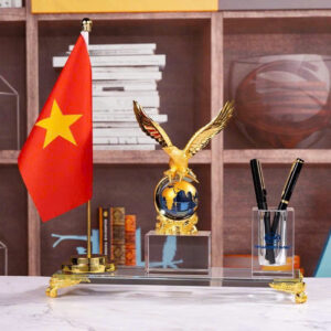 Bộ để bàn Đại bàng xanh cờ (2)