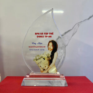 Biểu trưng pha lê Lá mài