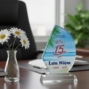 Biểu trưng pha lê Cánh buồm thẳng