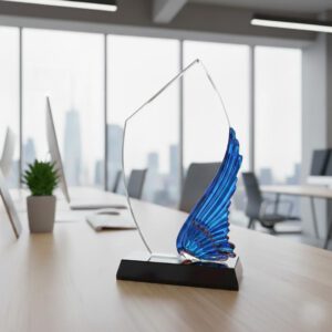 Biểu trưng pha lê Sen cánh phượng