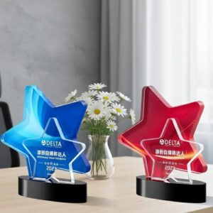 Biểu trưng pha lê sản xuất